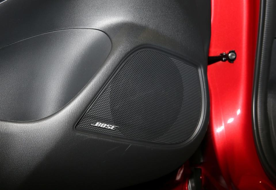 旗艦車型標配有Bose環繞音響+7支揚聲器，擁有相當出色的音場表現。