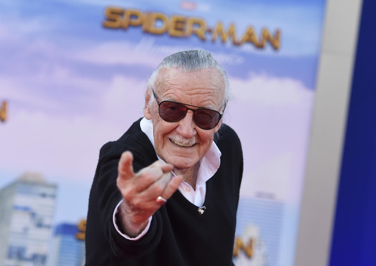 Stan Lee (Credit: Jordan Strauss/AP)