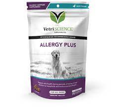 VetriScience Allergy Plus Immune Support Supplement for Dogs