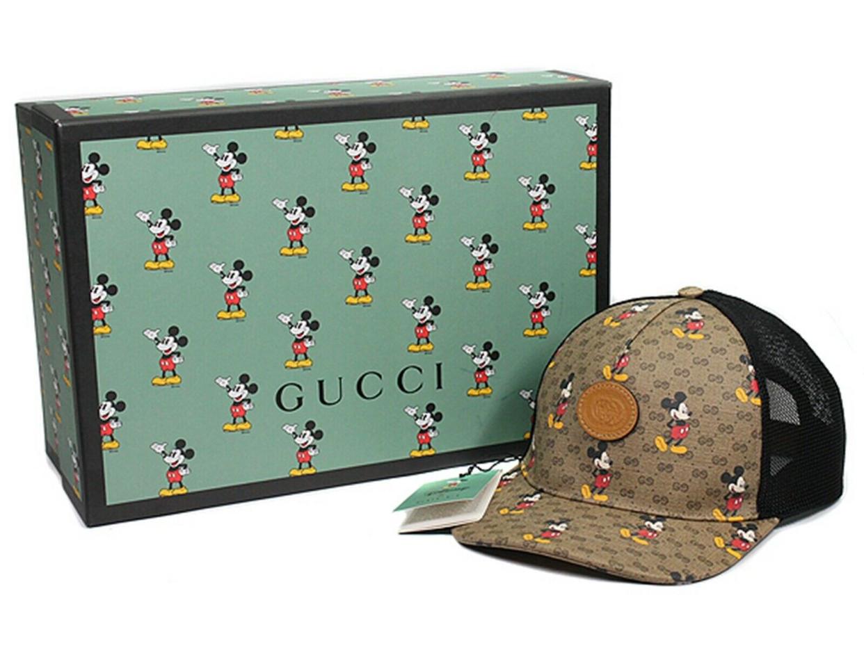 Gucci x Disney Mickey Mouse Mesh Baseball Hat