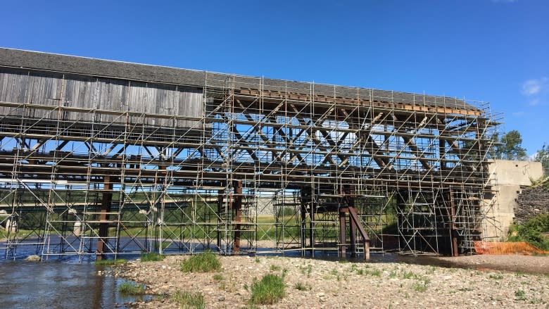 'It's part of us': Quispamsis residents upset over tear-down of covered bridge