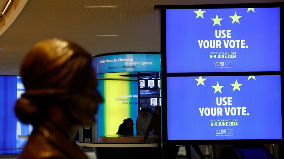 Europawahl: So würde Deutschland wählen. (Bild: Jean-Francois Badias/AP/dpa)