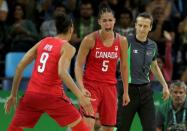 FILE PHOTO: Basketball - Women's Quarterfinal France v Canada