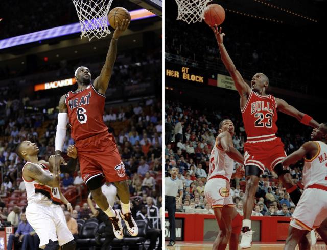 LeBron James Once Paid Homage to Michael Jordan By Emphatically Recreating  His Most Iconic Dunk - The SportsRush