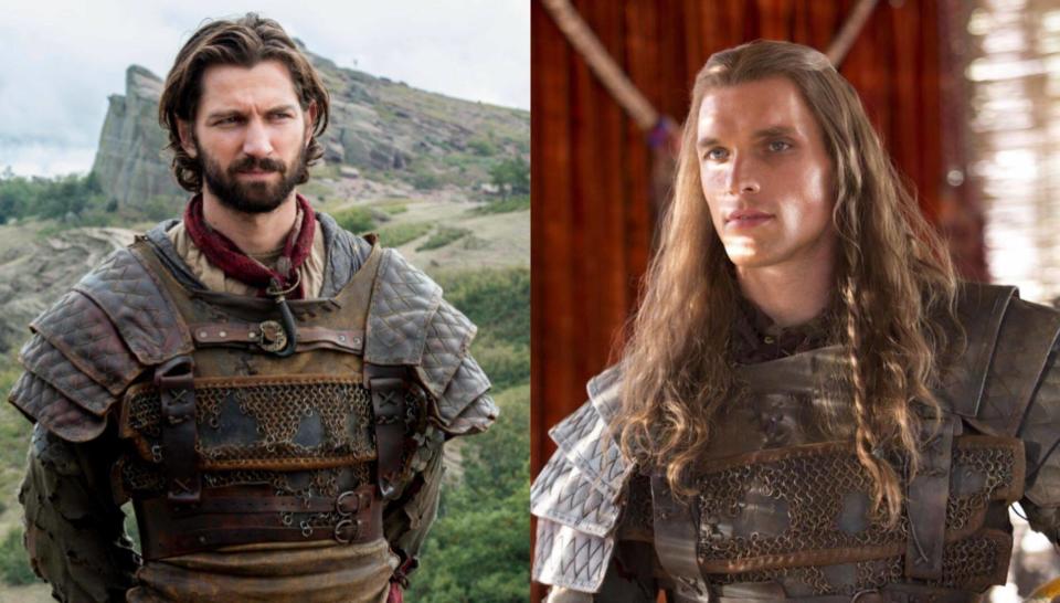 Michiel Huisman et Ed Skrein  dans le rôle de Daario Naharis dans « Game of Thrones » 