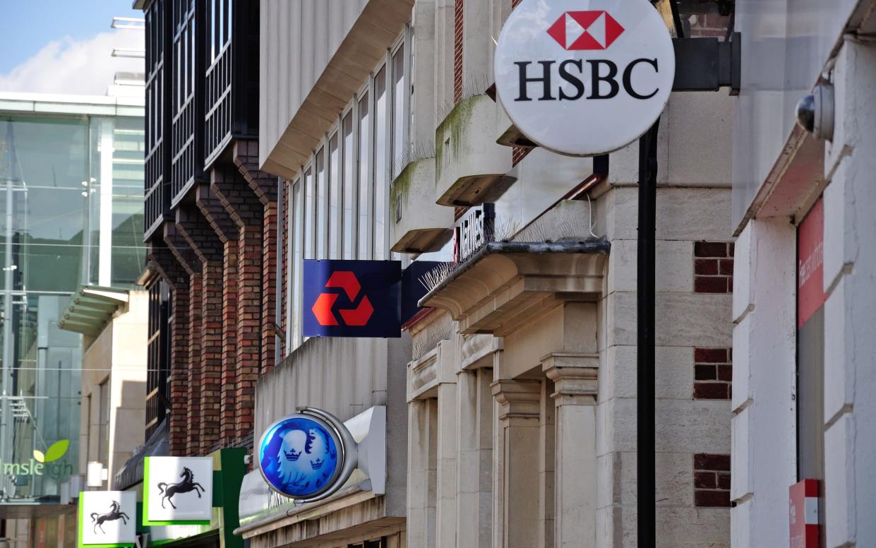 High street banks have announced hundreds of closures will take place this year as customers go digital - Alamy