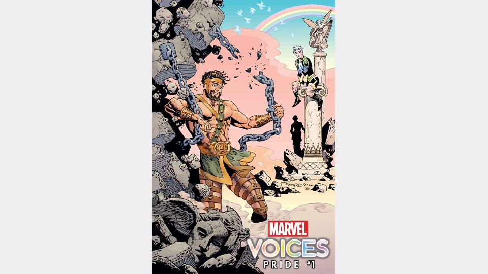 Marvel Voices Pride covers