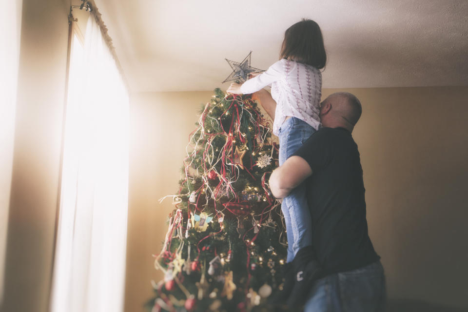 Holiday decorations may trigger positive memories from childhood that can be comforting and spark joy. (Photo: Rebecca Nelson via Getty Images)