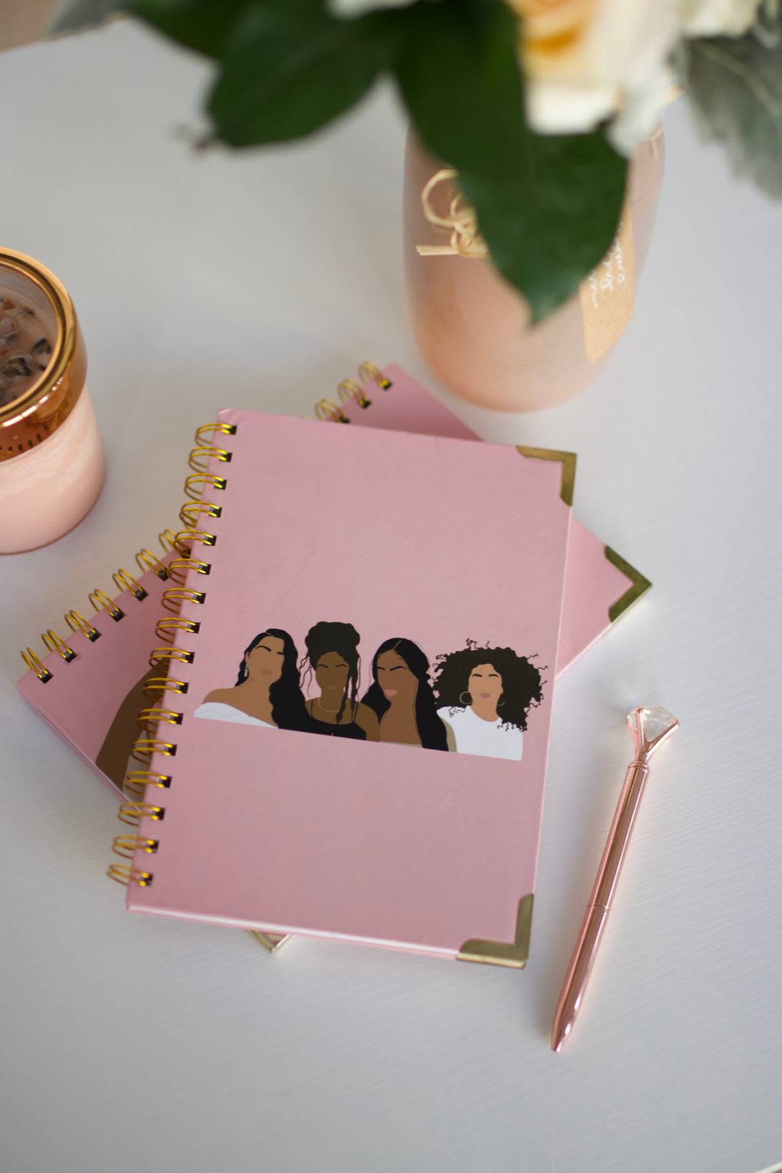 Manifest Your Purpose specializes in luxury stationary that represents Black women.