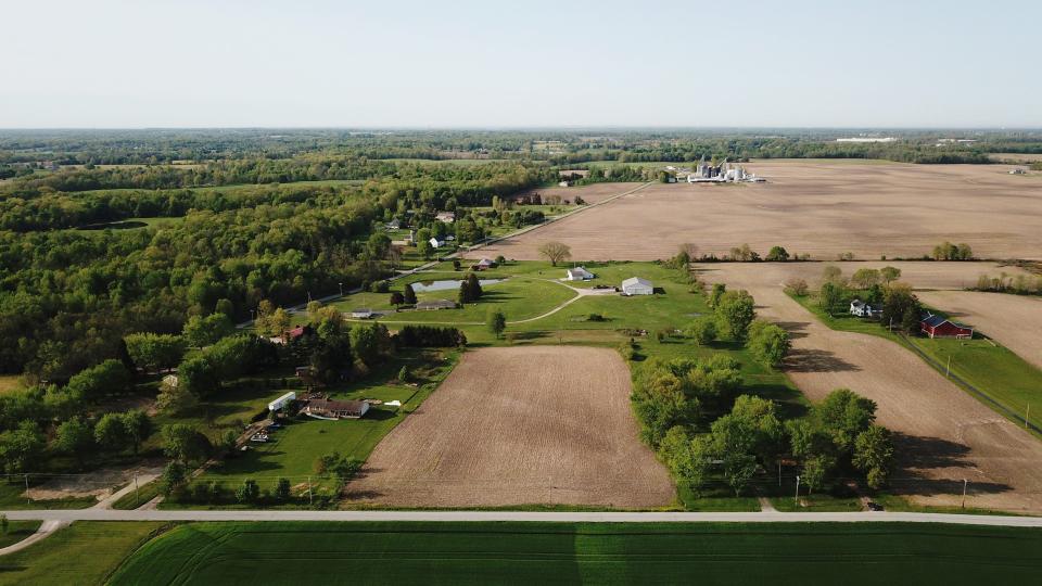 An $85 million grant from the state is expected to help the city of New Albany make needed road and infrastructure improvements in the recently annexed area where Intel will build its chip-making facilities.