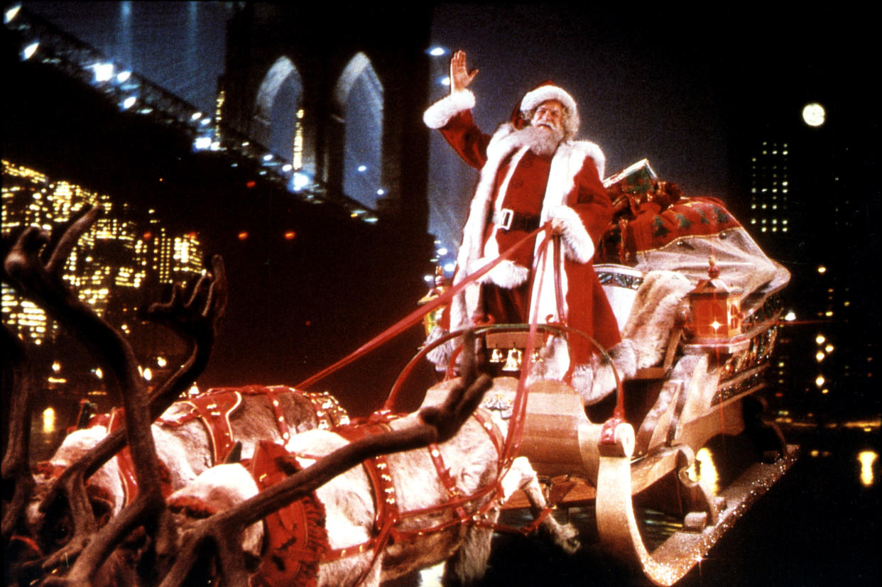 David Huddleston as Santa in 1985's Santa Claus: The Movie. (Alamy)