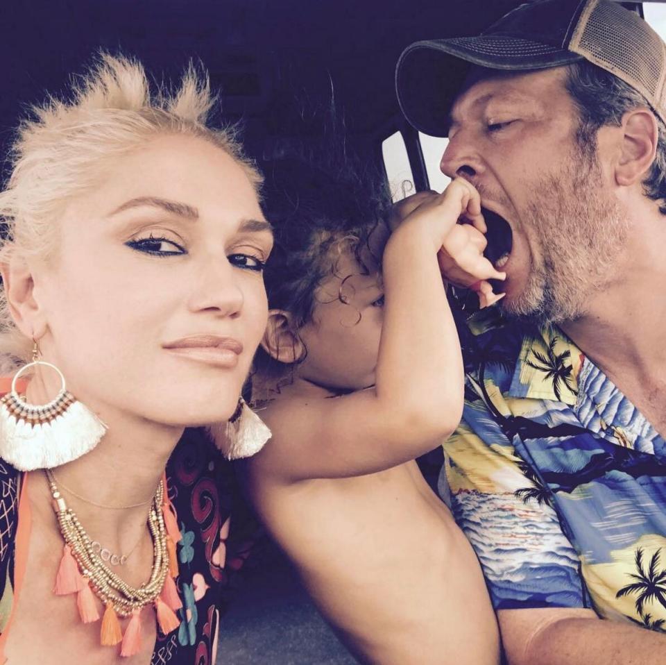 BLAKE'S TIGHT WITH GWEN'S KIDS