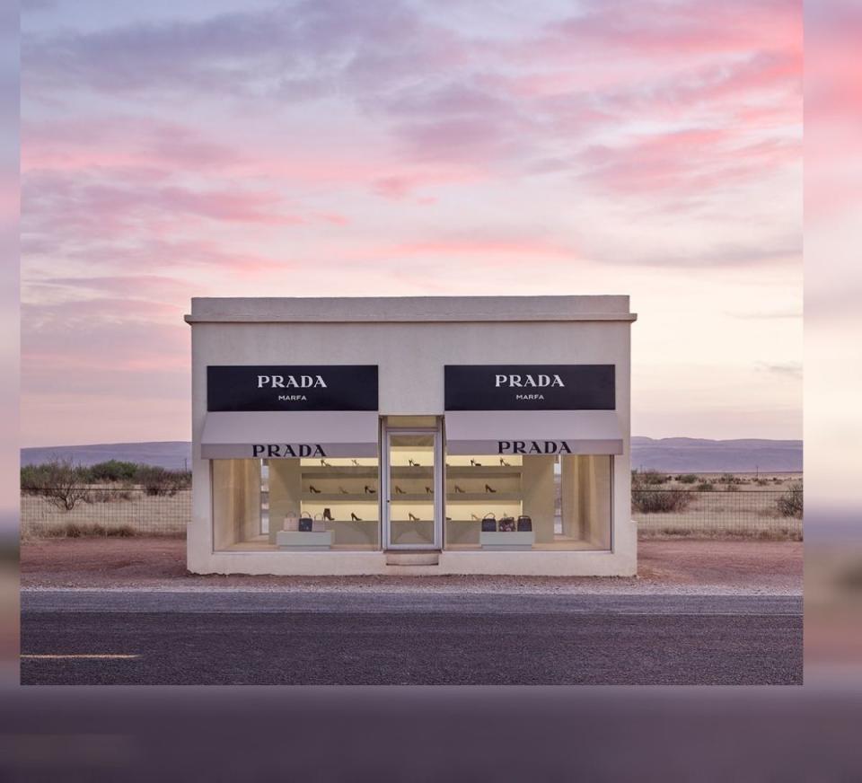 <p>PRADA MARFA (Courtesy of @sharahidalgo/Instagram)</p>
