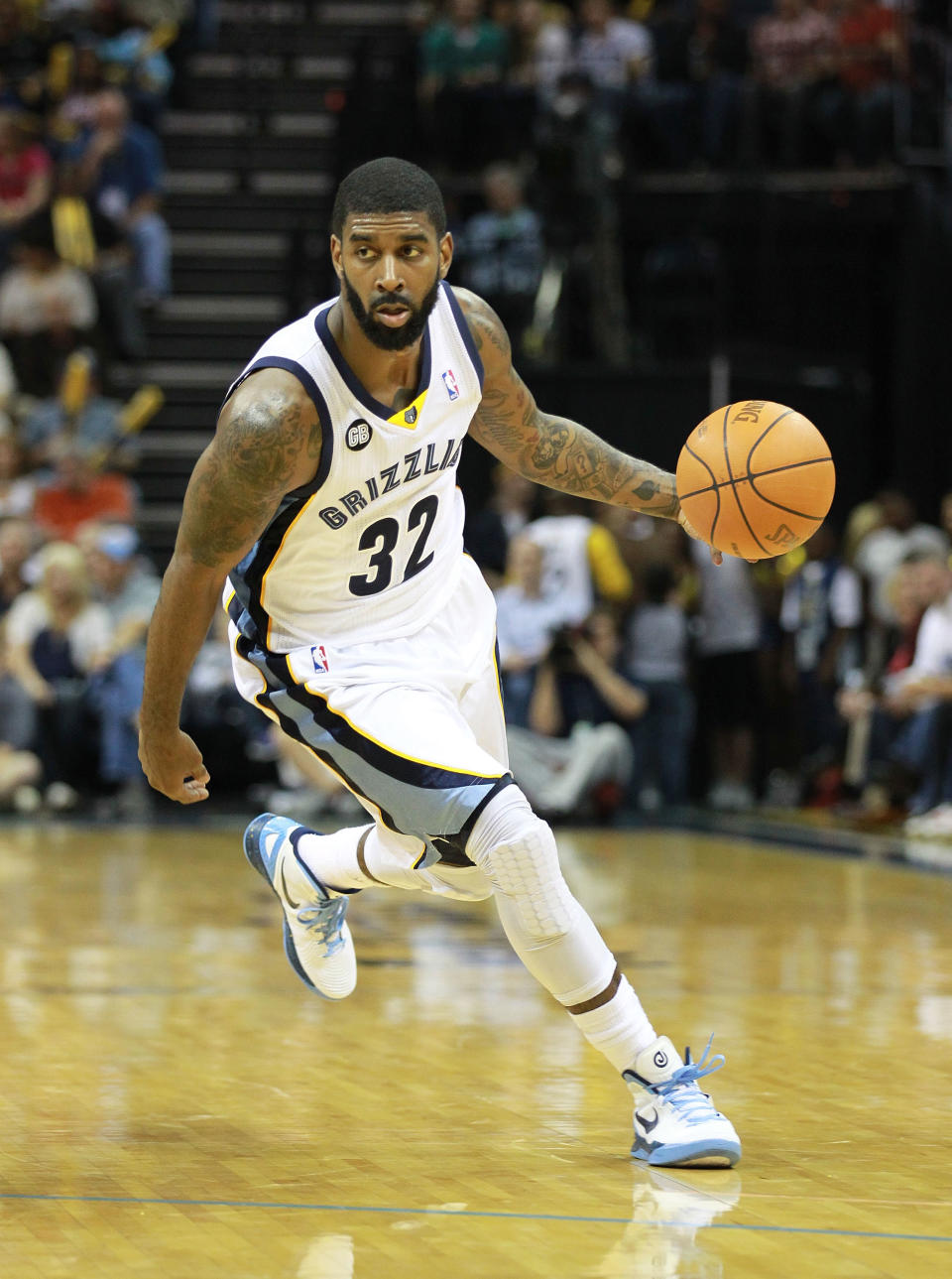 前曼斐斯灰熊O.J. Mayo（Photo by Andy Lyons/Getty Images）