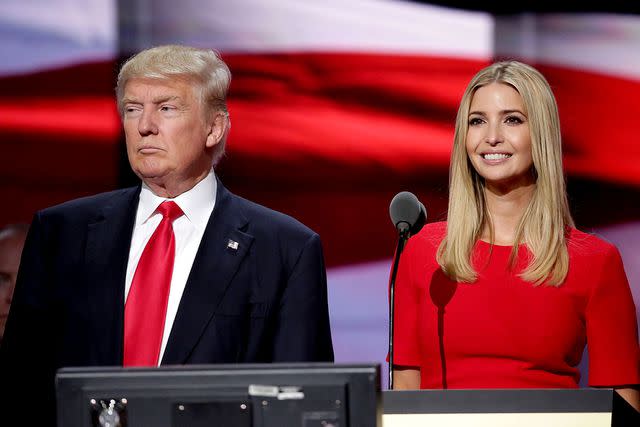 Chip Somodevilla/Getty Donald Trump and Ivanka Trump