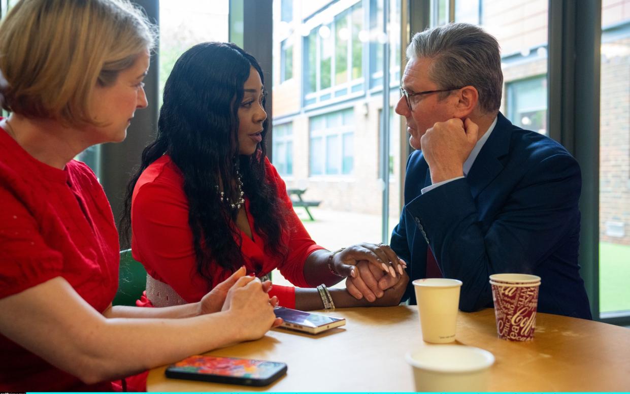 Sir Keir Starmer meets with south London residents as the UK marks Windrush Day