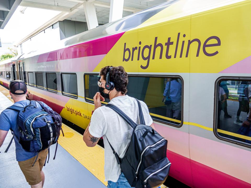 Brightline train.