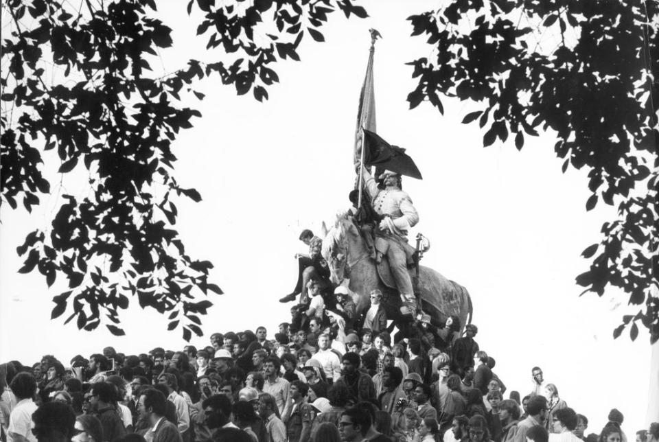 Grant Park, Chicago, 1968 (© Charles Harbutt)