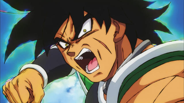 Goku and Vegeta Face Off Against Broly in Dragon Ball Film