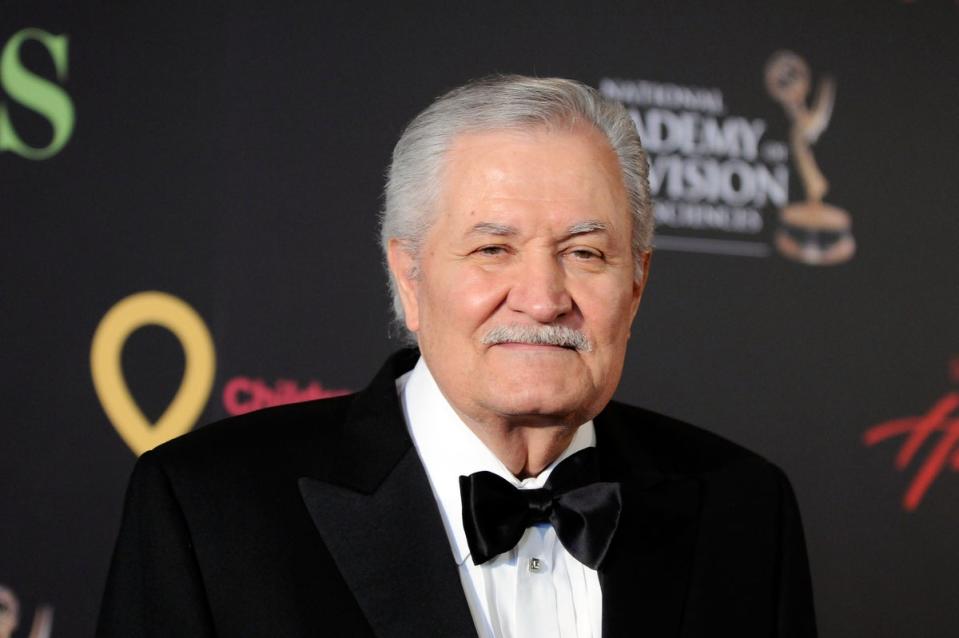 John Aniston is best-known for playing Victor Kiriakis in the long-running US soap Days of Our Lives (Getty Images)