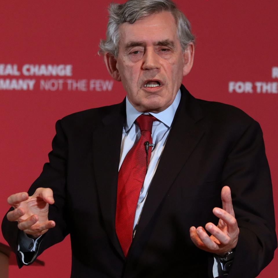 Gordon Brown is concerned about the future of the UK - Andrew Milligan/PA