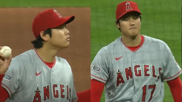 Angels' Shohei Ohtani becomes first pitcher since Babe Ruth to