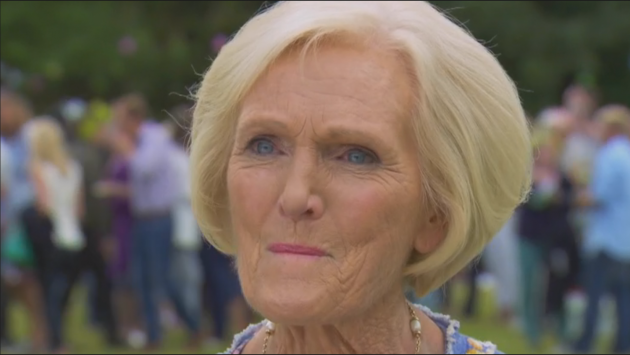 Mary Berry Welling Up In The Finale