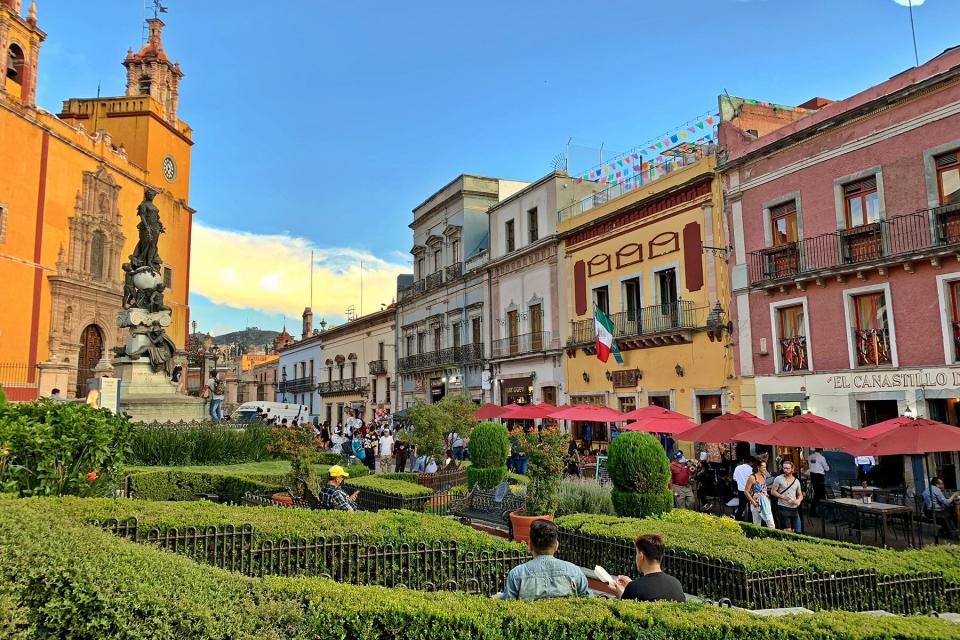 City center at Guanajuato