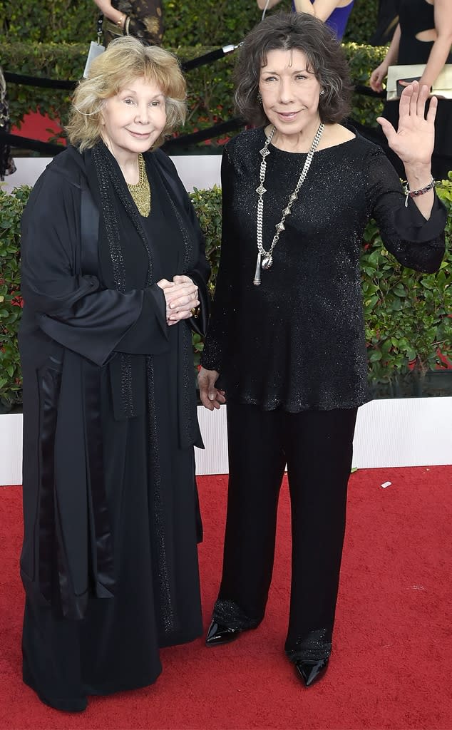 <p>Jane Wagner & Lily Tomlin</p>