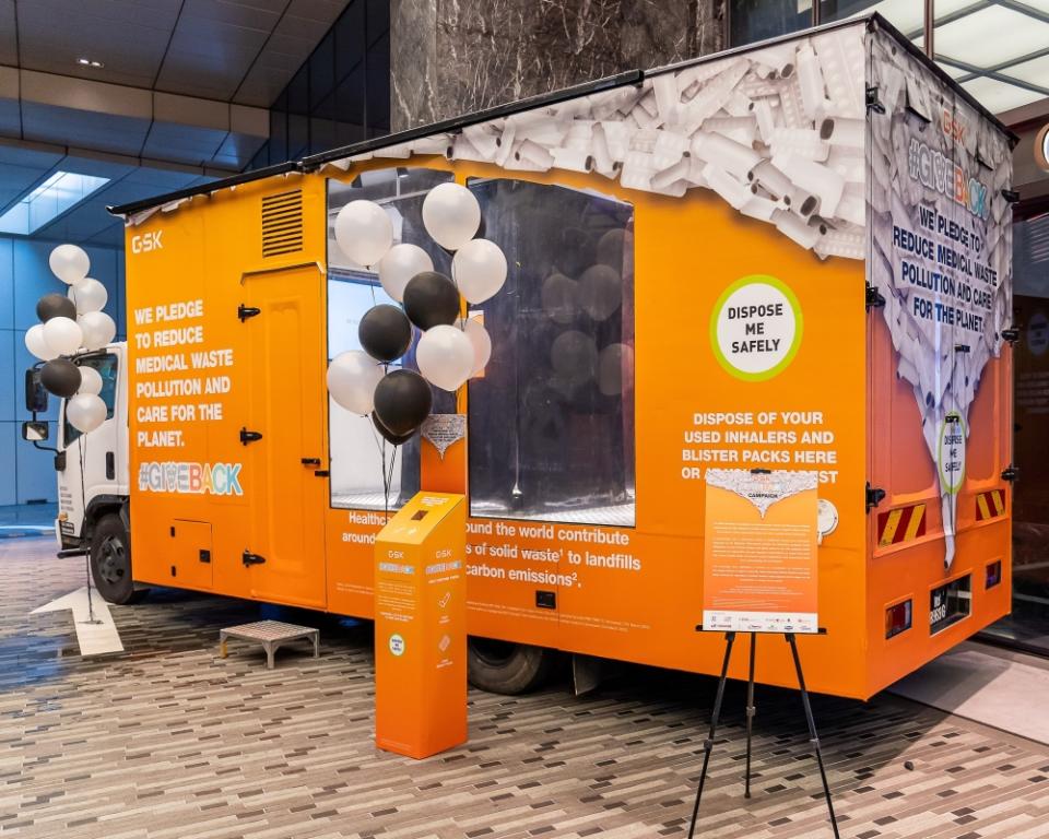 GSK Malaysia’s #GiveBack campaign aims to spread awareness on how medical waste, if not properly disposed, can harm the environment. — Picture courtesy of GSK Malaysia