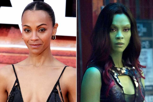 Zoe Saldaña 'Needed' Her Gamora Character to Be 'Pretty' in 'Guardians of  the Galaxy