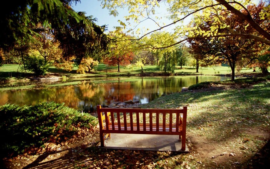 <p>College sweethearts can spend their time at Rutgers Passion Puddle, the site of collegiate romance lore. According to Rutgers tradition, any woman who walks around the pond three times with her lover will end up marrying them. So just be sure that the pondside stroll is done with the right person. </p>