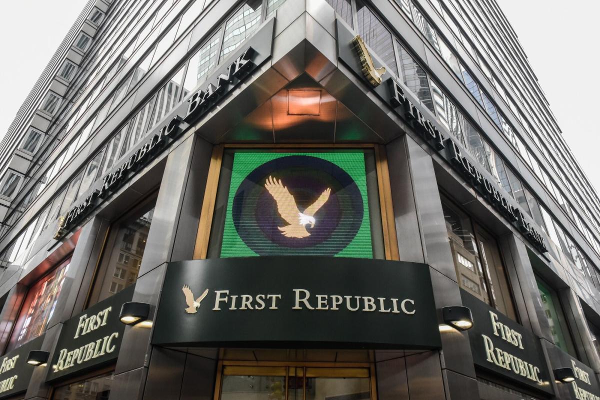 First Republic’s Fate Uncertain After Stock’s Harrowing Drop