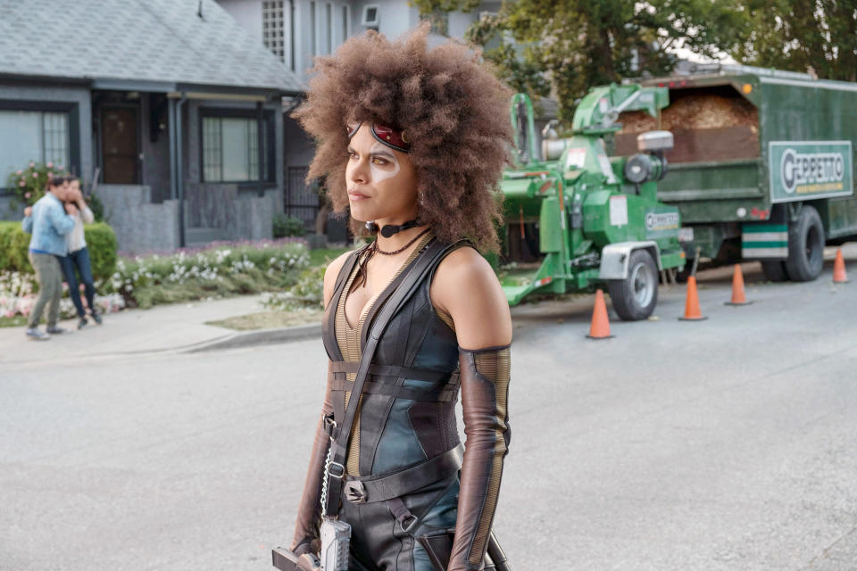 Zazie Beetz in Deadpool 2