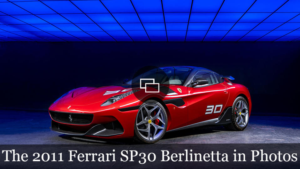 The 2011 Ferrari SP30 Berlinetta in Photos