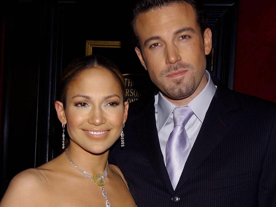 jennifer lopez and ben affleck december 8 2002