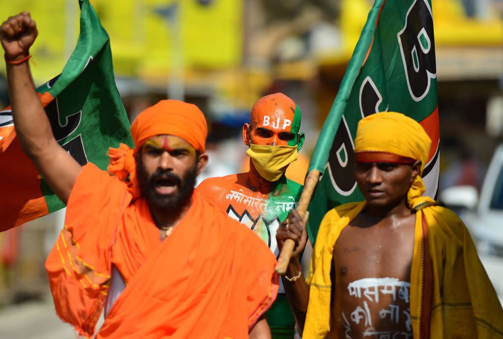 INDIA-RELIGION-POLITICS-TEMPLE