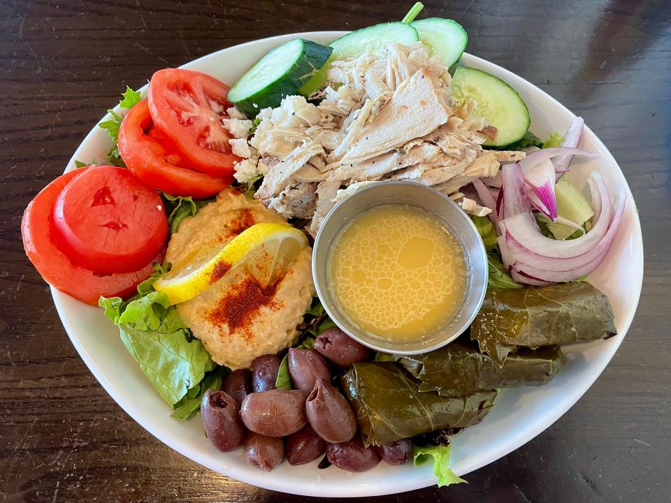 Mediterranean Bowl from Wild Rabbit Bistro.