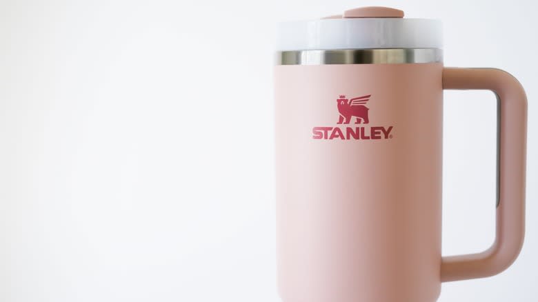 Stanley Cup in pale pink