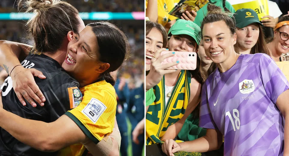 Mackenzie Arnold's replica Matildas goalkeeper jersey has been in hot demand. Pic: Getty