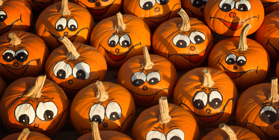 Now Introducing the Official Pumpkin Carving Alternative: Painted Designs