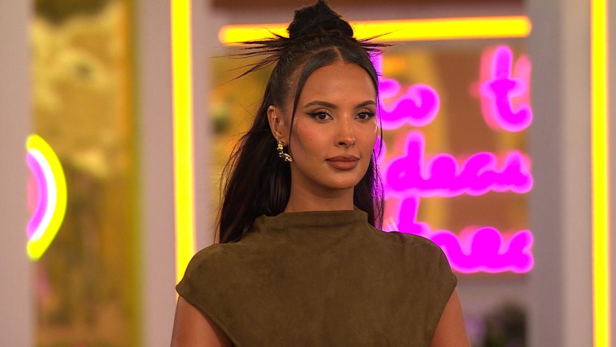 Maya Jama on Love Island: All Stars 2024