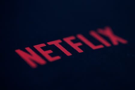 An illustration photo shows the logo of Netflix the American provider of on-demand Internet streaming media in Paris September 15, 2014. REUTERS/Gonzalo Fuentes