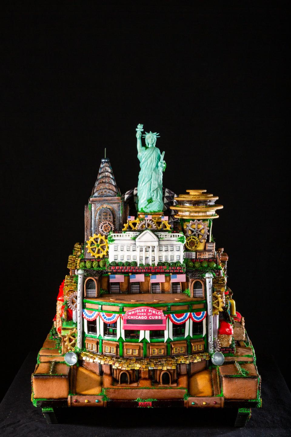 In 2022, “Engine of America,” created by Jessica Frost, won the National Gingerbread House Competition for People’s Choice: Best in Show.