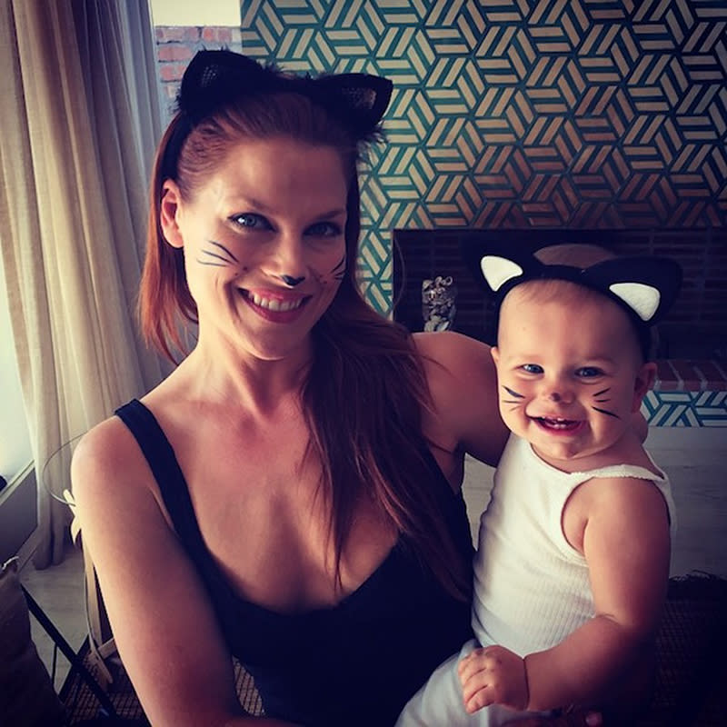 Ali Larter and Vivienne are cool cats