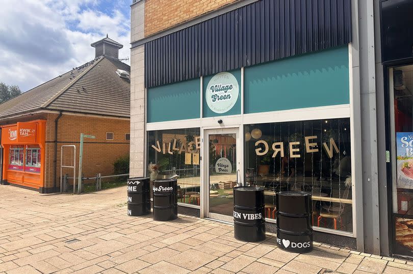 Village Green community cafe in Huyton Village