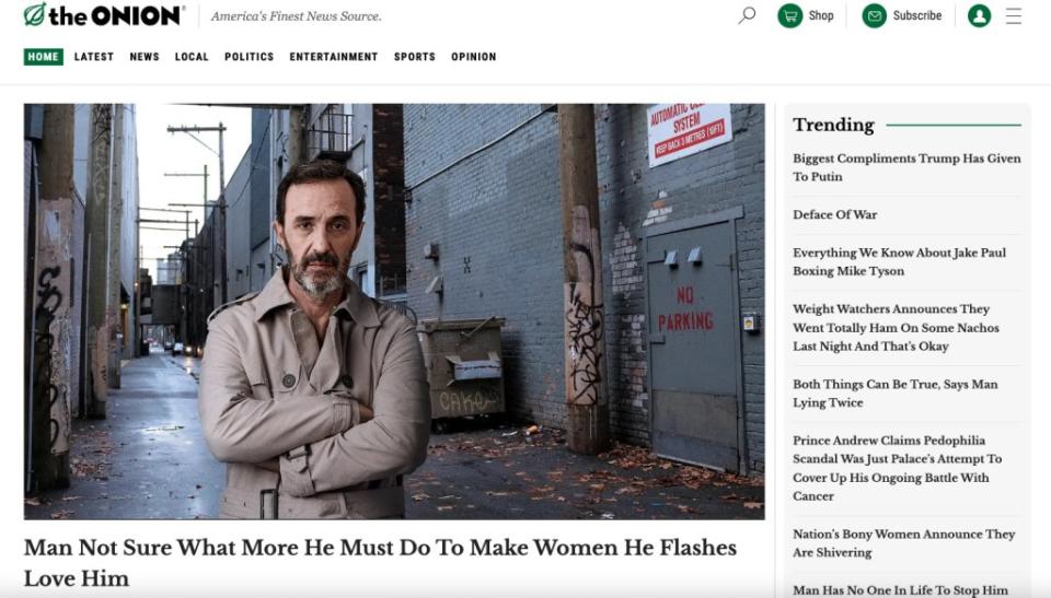 G/O is quietly shopping humor site, The Onion, but it is not clear where the sale process stands. theonion.com