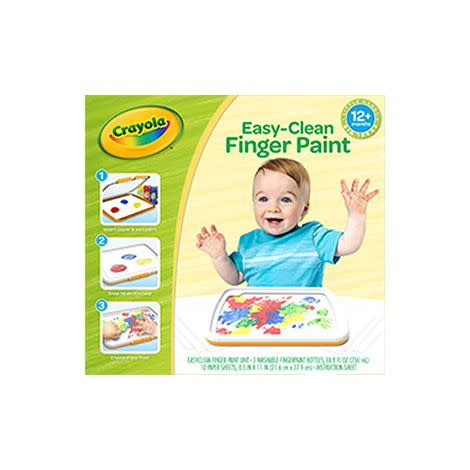 Crayola Easy-Clean Finger Paint