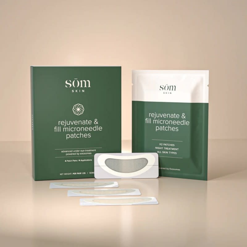 SŌM Skin Microneedle Patches, $280, <a href="https://somskin.com/pages/som-skin-microneedle-patches" rel="nofollow noopener" target="_blank" data-ylk="slk:available here;elm:context_link;itc:0;sec:content-canvas" class="link ">available here</a>