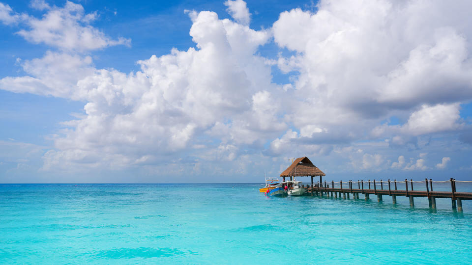 ocean view in Cozumel Mexico